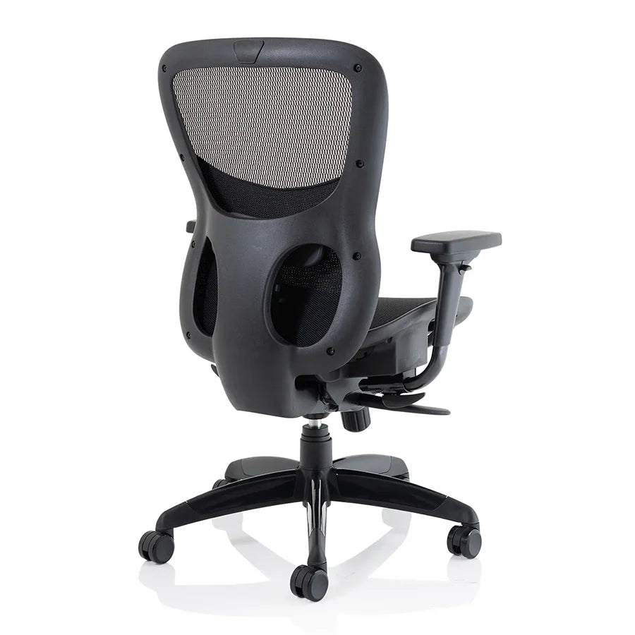 Stealth Shadow High Mesh Back Ergonomic Posture Chair with Arms