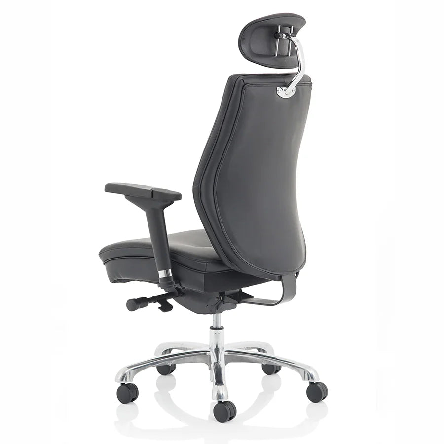 Domino High Back Black Ergonomic Posture Chair