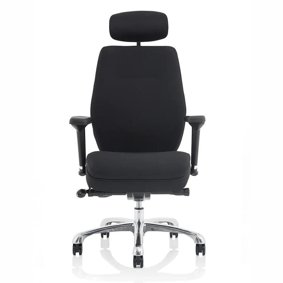 Domino High Back Black Ergonomic Posture Chair