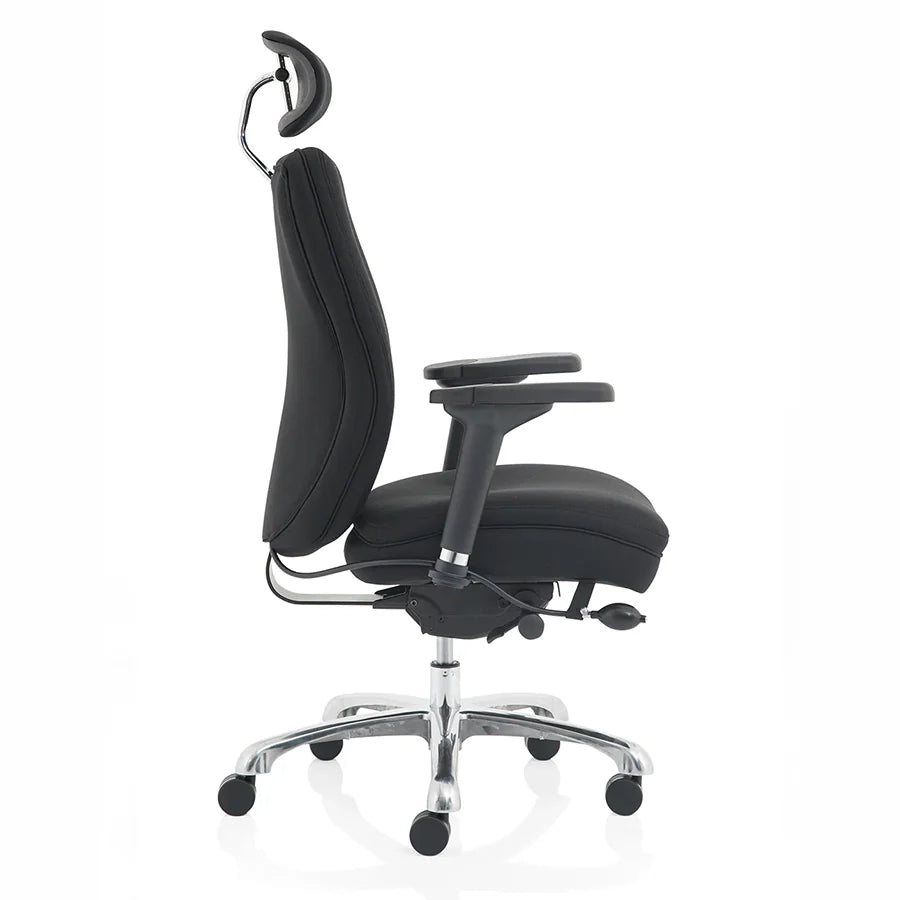 Domino High Back Black Ergonomic Posture Chair
