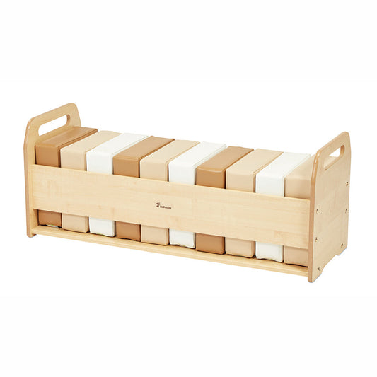 Soft Cushion Set and Storage Unit - Natural