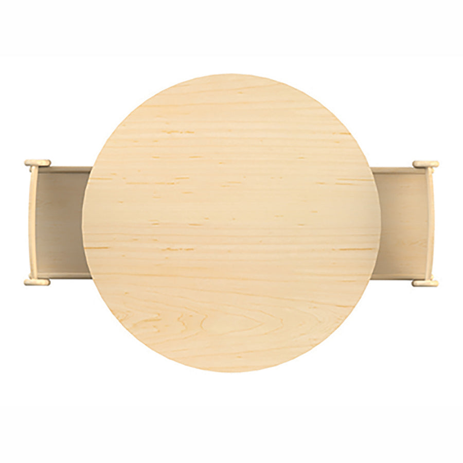 Small Circular Table Height Adjustable (Dia.750mm)