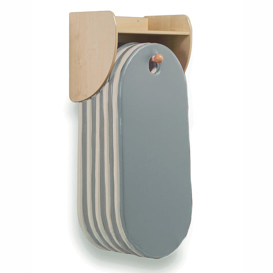 Slumberstore Wall Mounted with Grey/Cream Mats