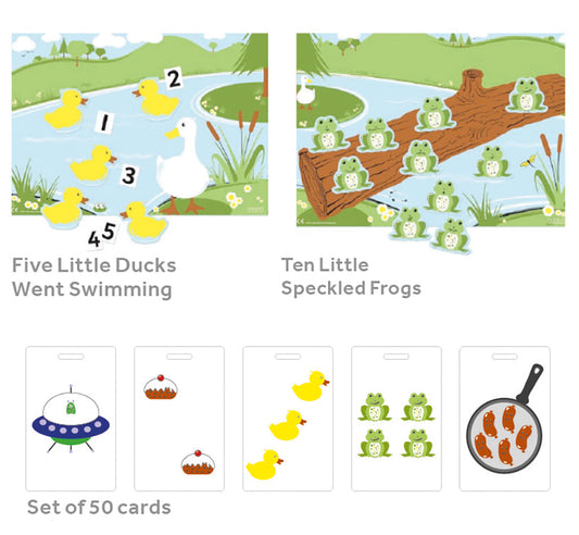 Lets Explore: Number Rhymes Set
