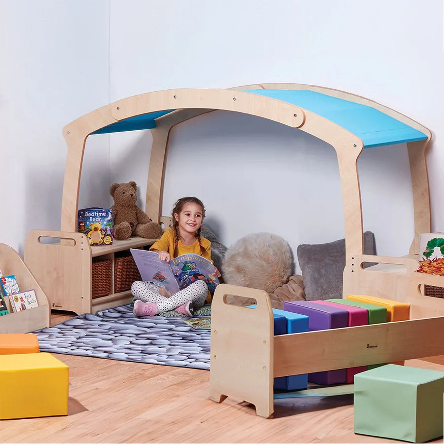 Tall Den Cave Set with Clear Tubs or Baskets