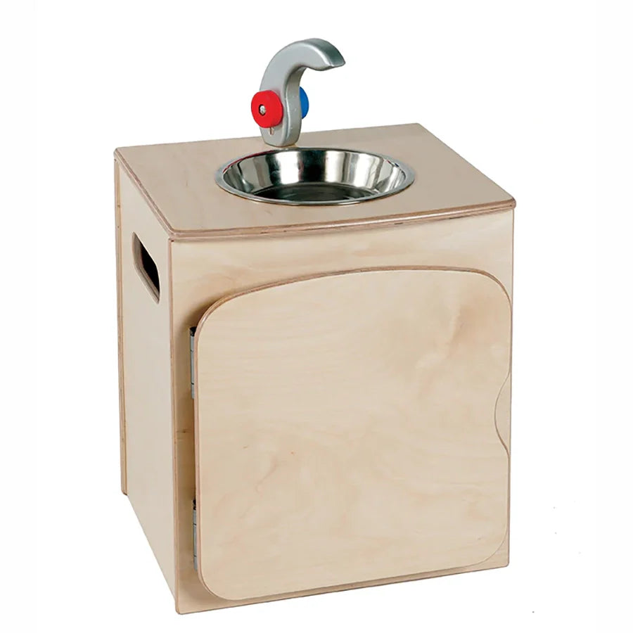 Natural Kitchen Set of 4 - Cooker, Sink, Washer, Storage Dresser (H400mm)