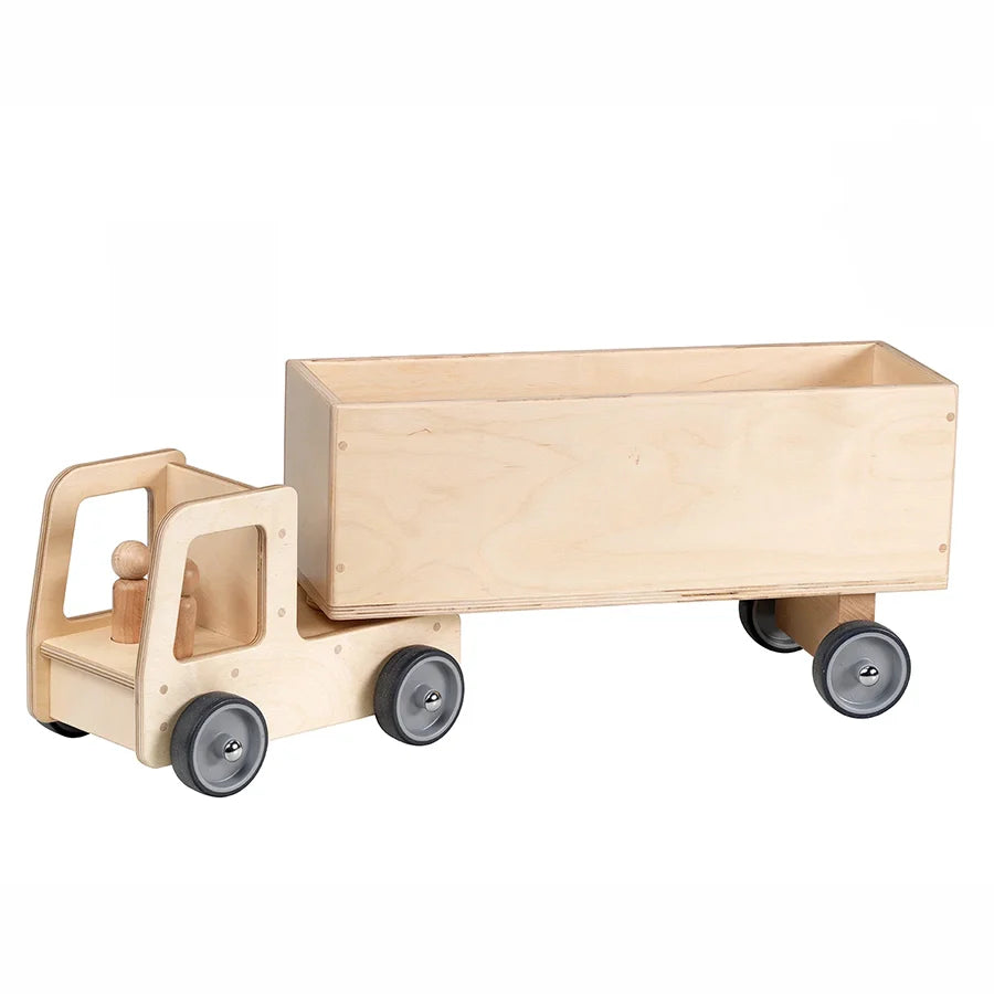 Giant Lorry with Box Trailer