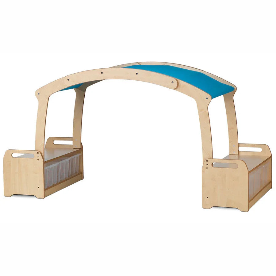 Tall Den Cave Set with Clear Tubs or Baskets