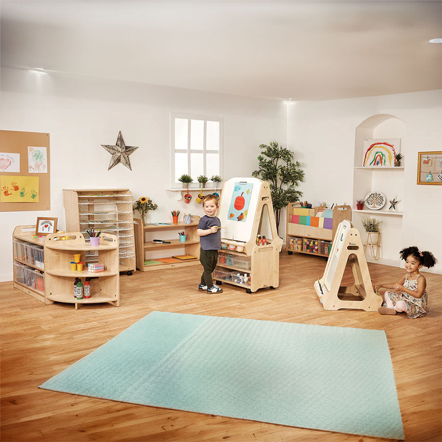 Creativity Zone with Clear Tubs