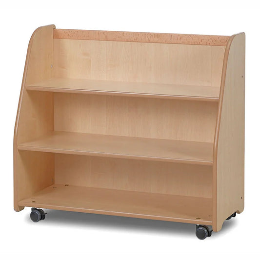 Mobile Trolley With Display & Mirror Back