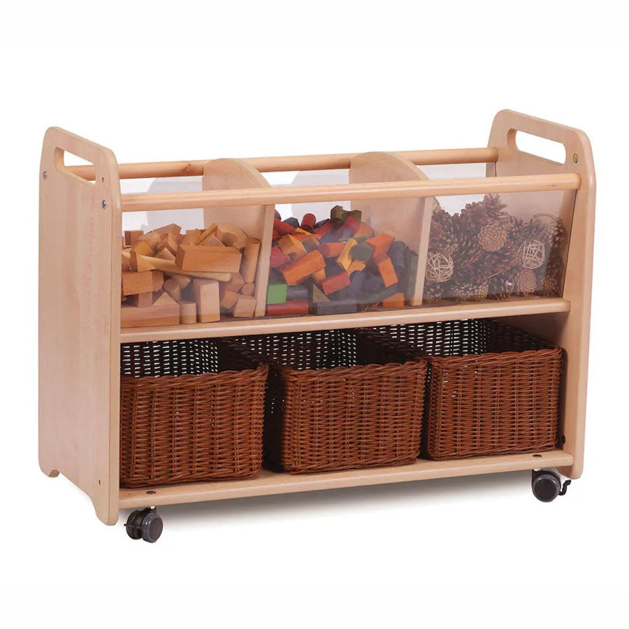 Mobile Clear View Storage Unit