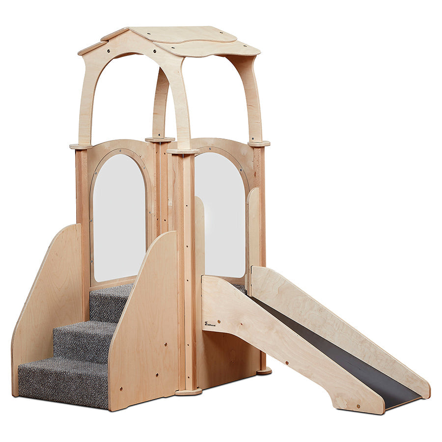 Step 'N' Slide Kinder Gym (With Roof)
