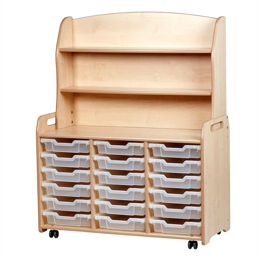 Triple Column H730mm Unit with Welsh Dresser Add-on and Various Tray Options