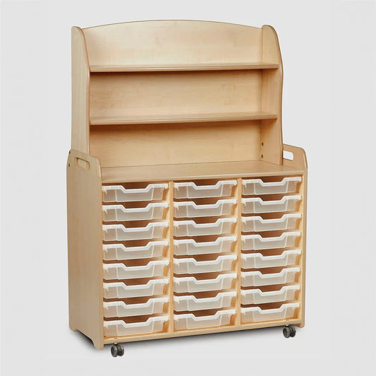 Triple Column H900mm Unit with Welsh Dresser Add-on and Various Tray Options