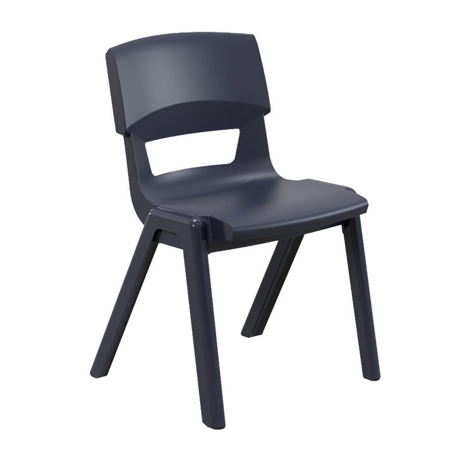 Postura+ One Piece Poly Chair Nordic Blue