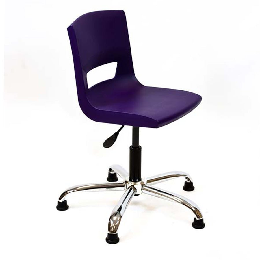 Postura+ Task Chair with Chrome Base Sugar Plum