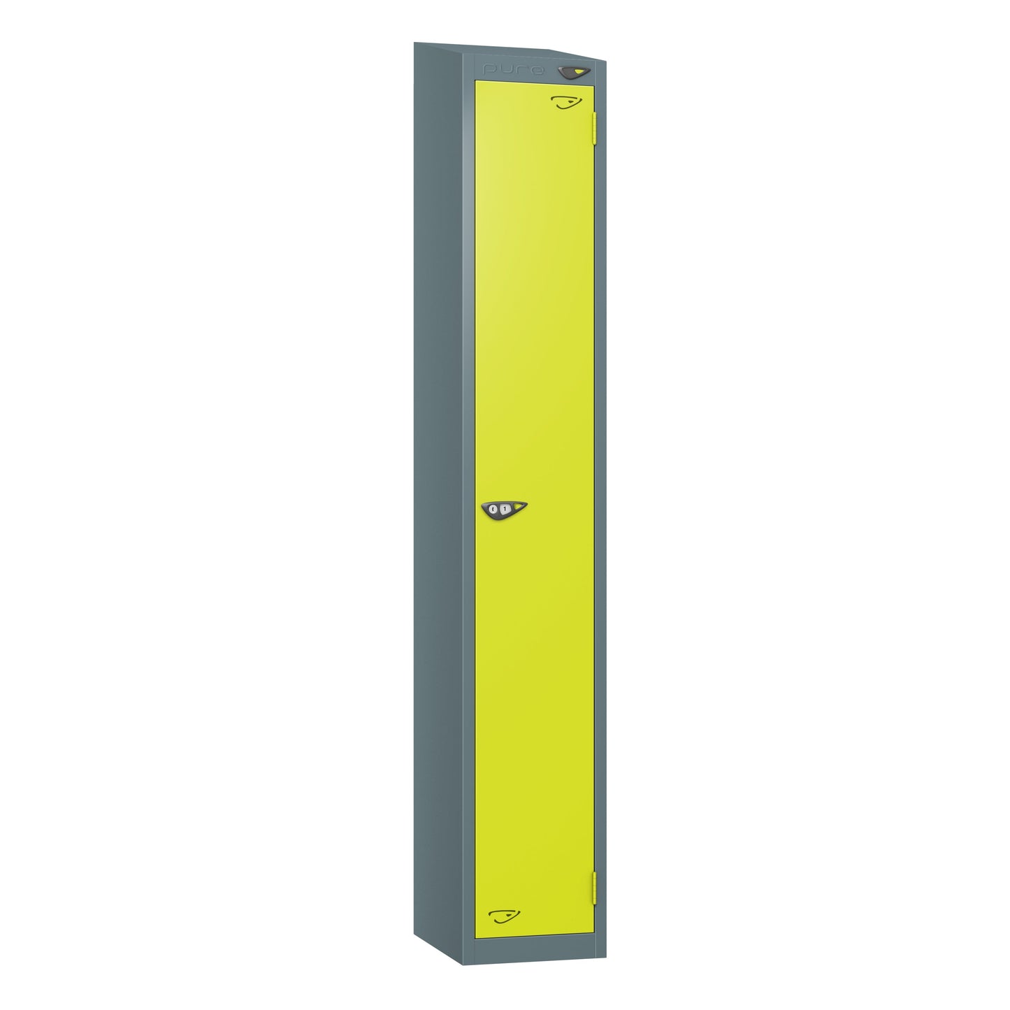 Pure Prime 1 Door Sloping Top Locker H1950/1800xW450xD450mm