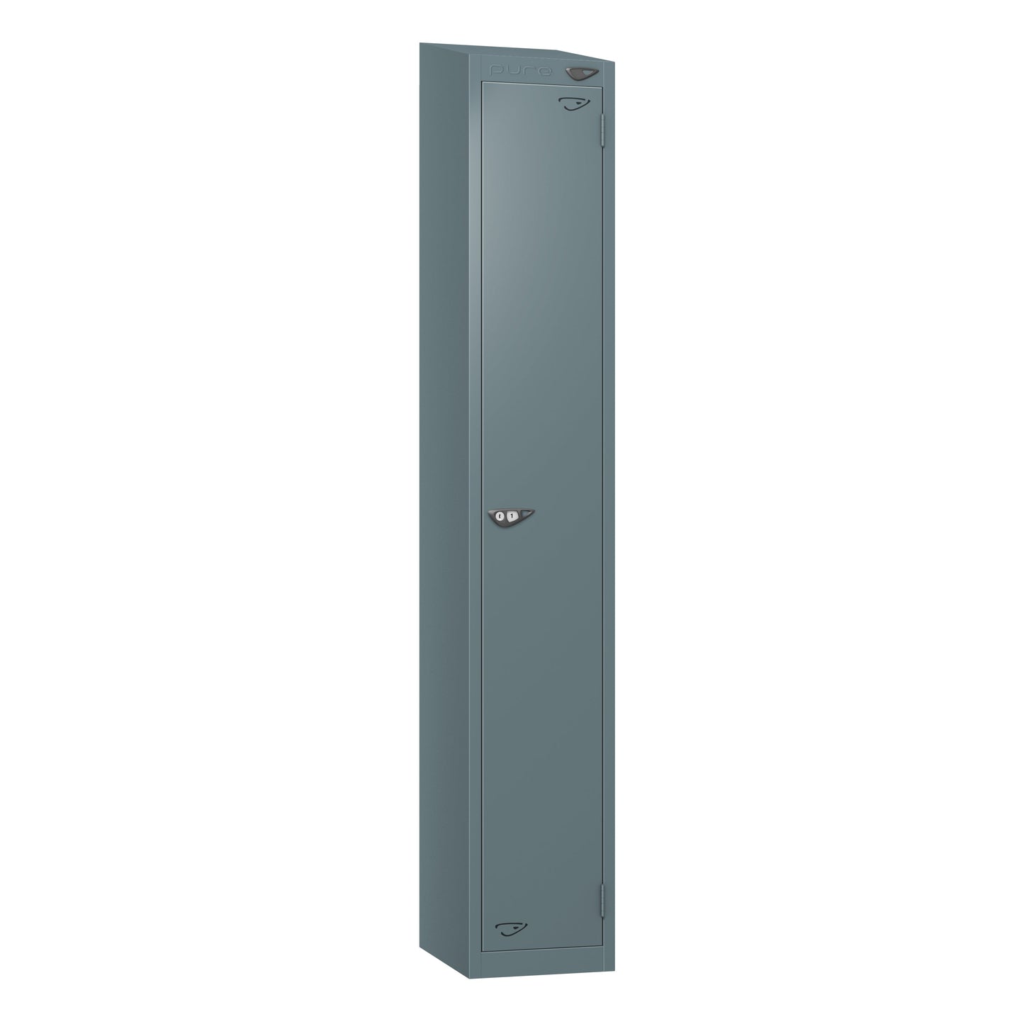 Pure Prime 1 Door Sloping Top Locker H1800xW380xD450mm