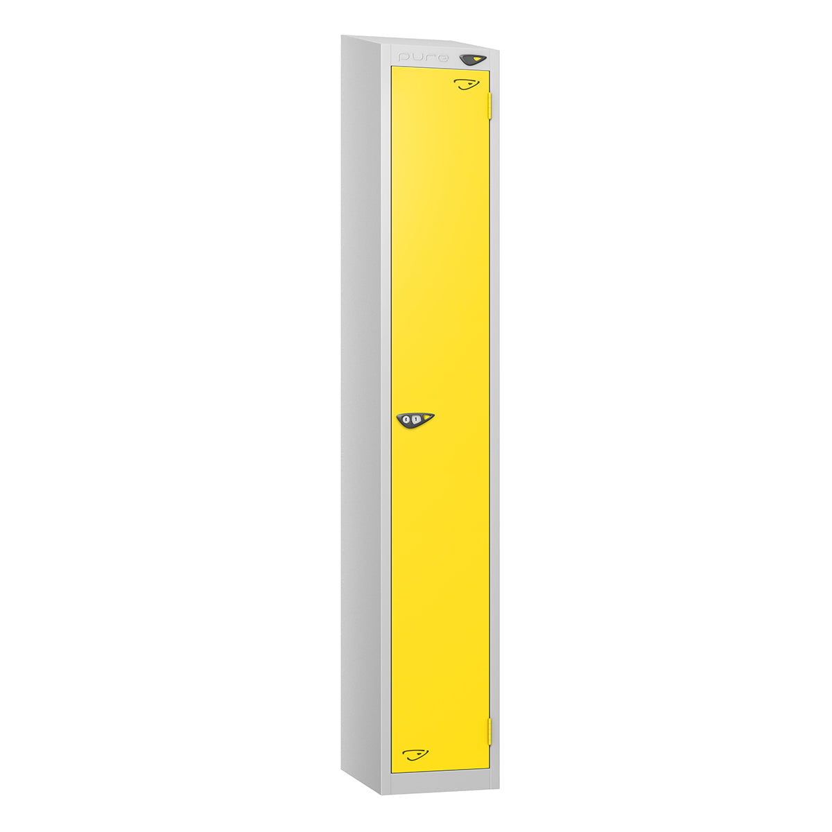 Pure Prime 1 Door Sloping Top Locker H1950/1800xW300xD380mm