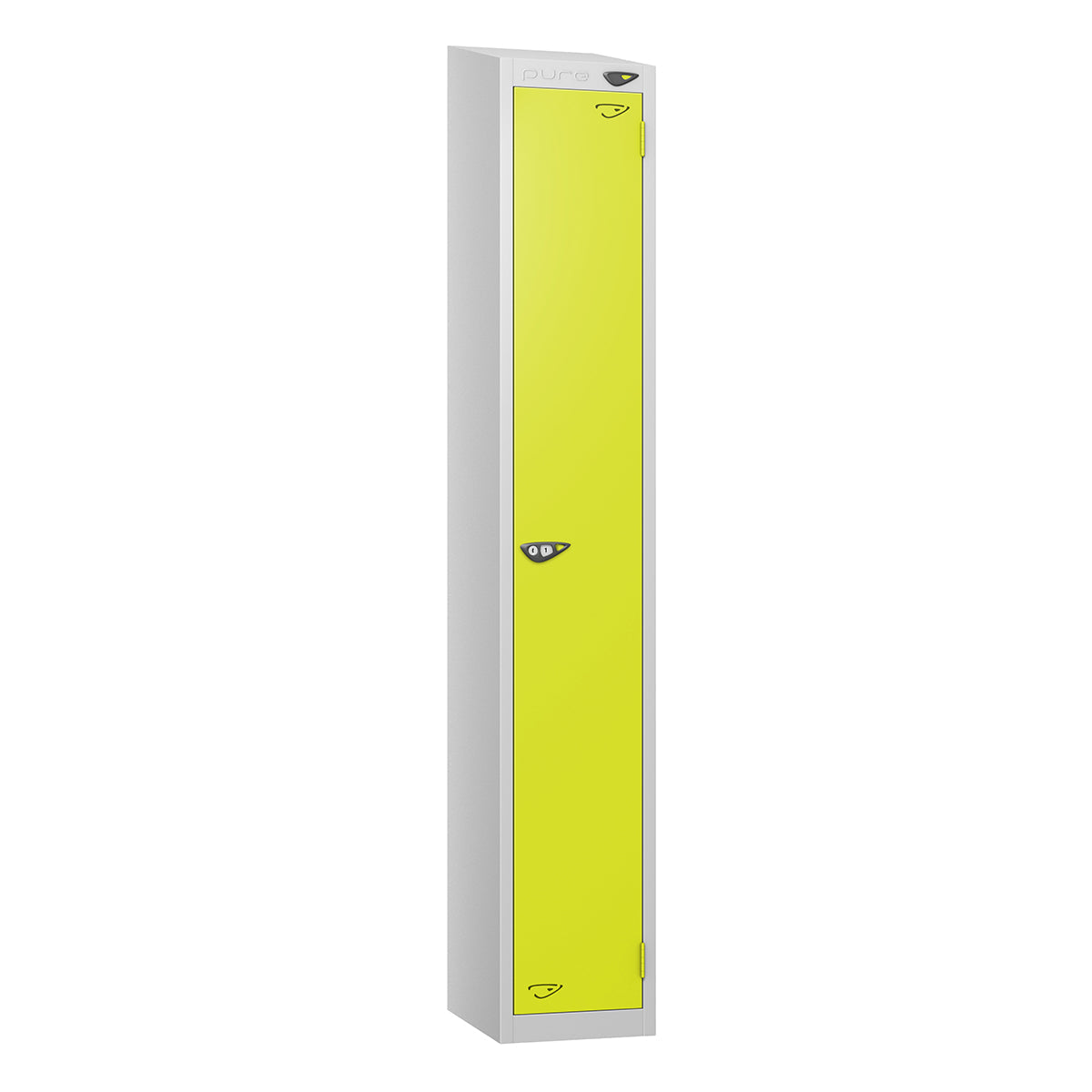 Pure Prime 1 Door Sloping Top Locker H1950/1800xW450xD450mm