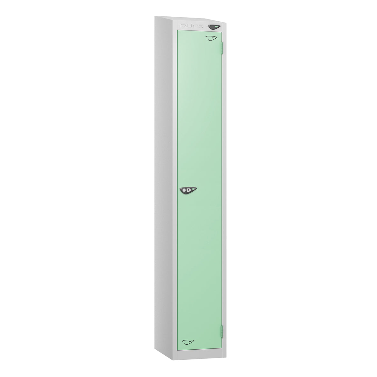 Pure Prime 1 Door Sloping Top Locker H1800xW380xD450mm