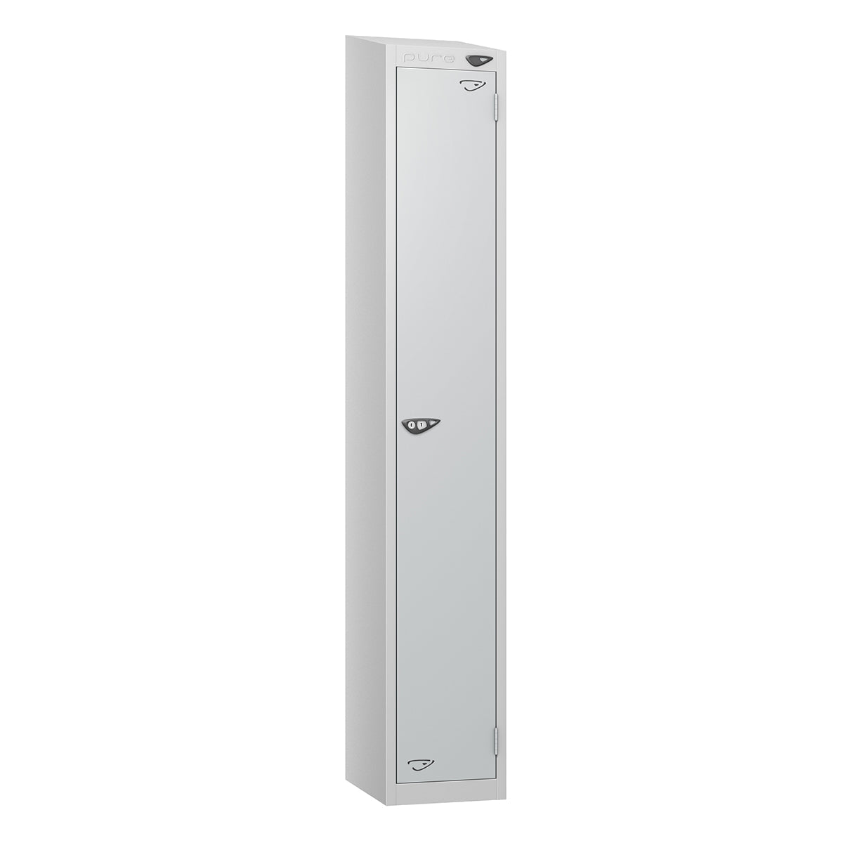 Pure Prime 1 Door Sloping Top Locker H1800xW380xD450mm
