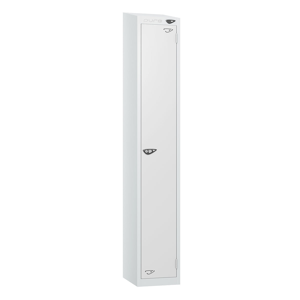 Pure Prime 1 Door Sloping Top Locker H1800xW380xD450mm