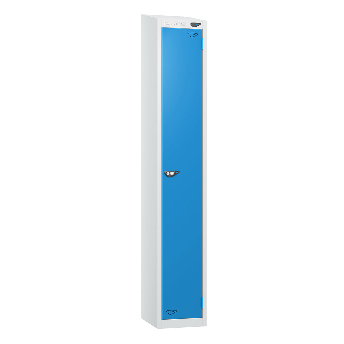 Pure Prime 1 Door Sloping Top Locker H1950/1800xW300xD380mm