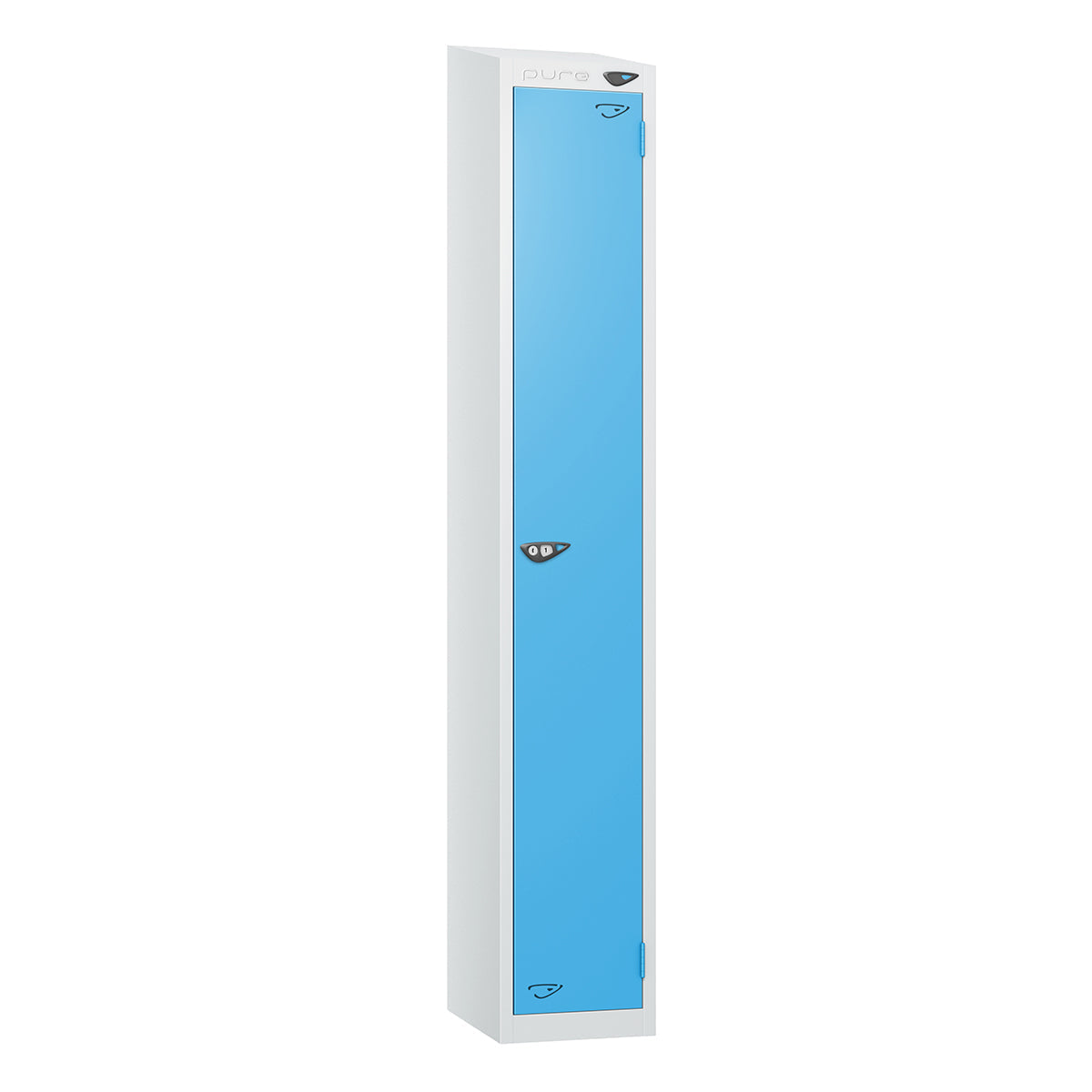 Pure Prime 1 Door Sloping Top Locker H1950/1800xW450xD450mm