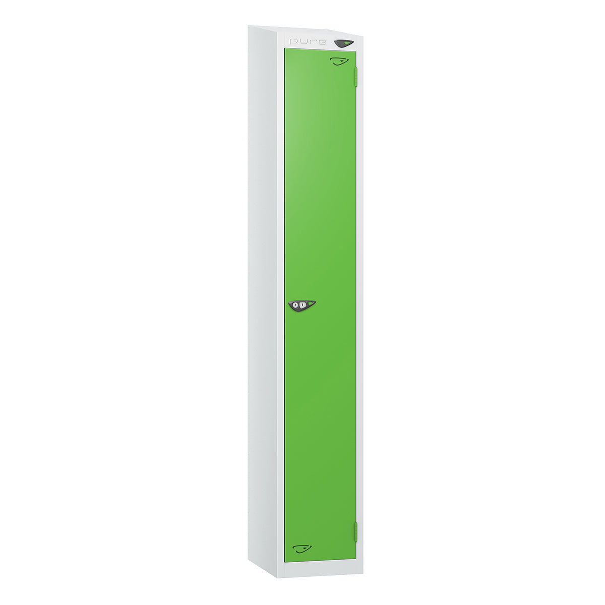 Pure Prime 1 Door Sloping Top Locker H1950/1800xW450xD450mm