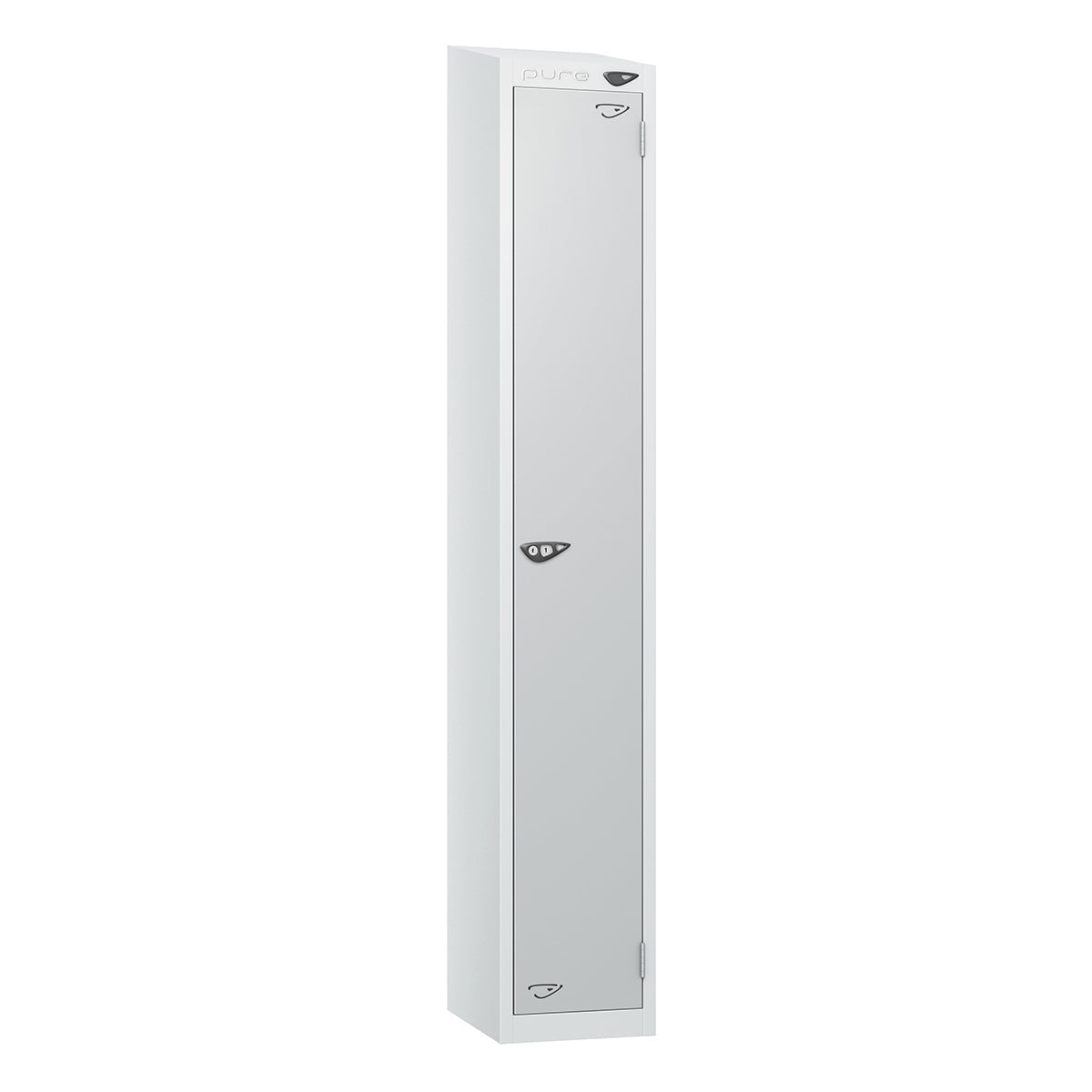Pure Prime 1 Door Sloping Top Locker H1800xW380xD450mm