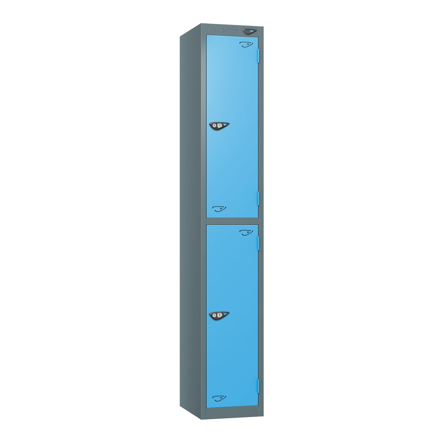 Pure Prime 2 Door Locker H1800xW300xD450mm
