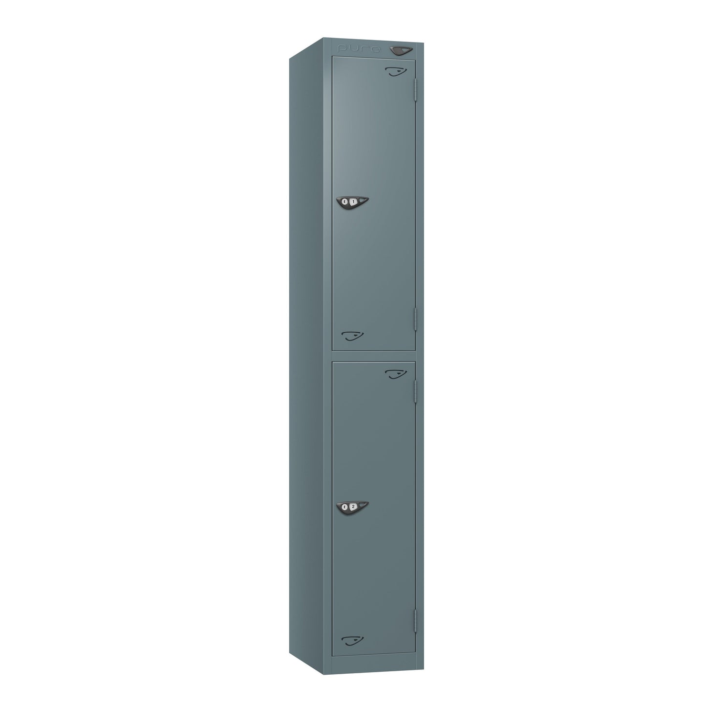 Pure Prime 2 Door Sloping Top Locker H1950/1800xW450xD450mm