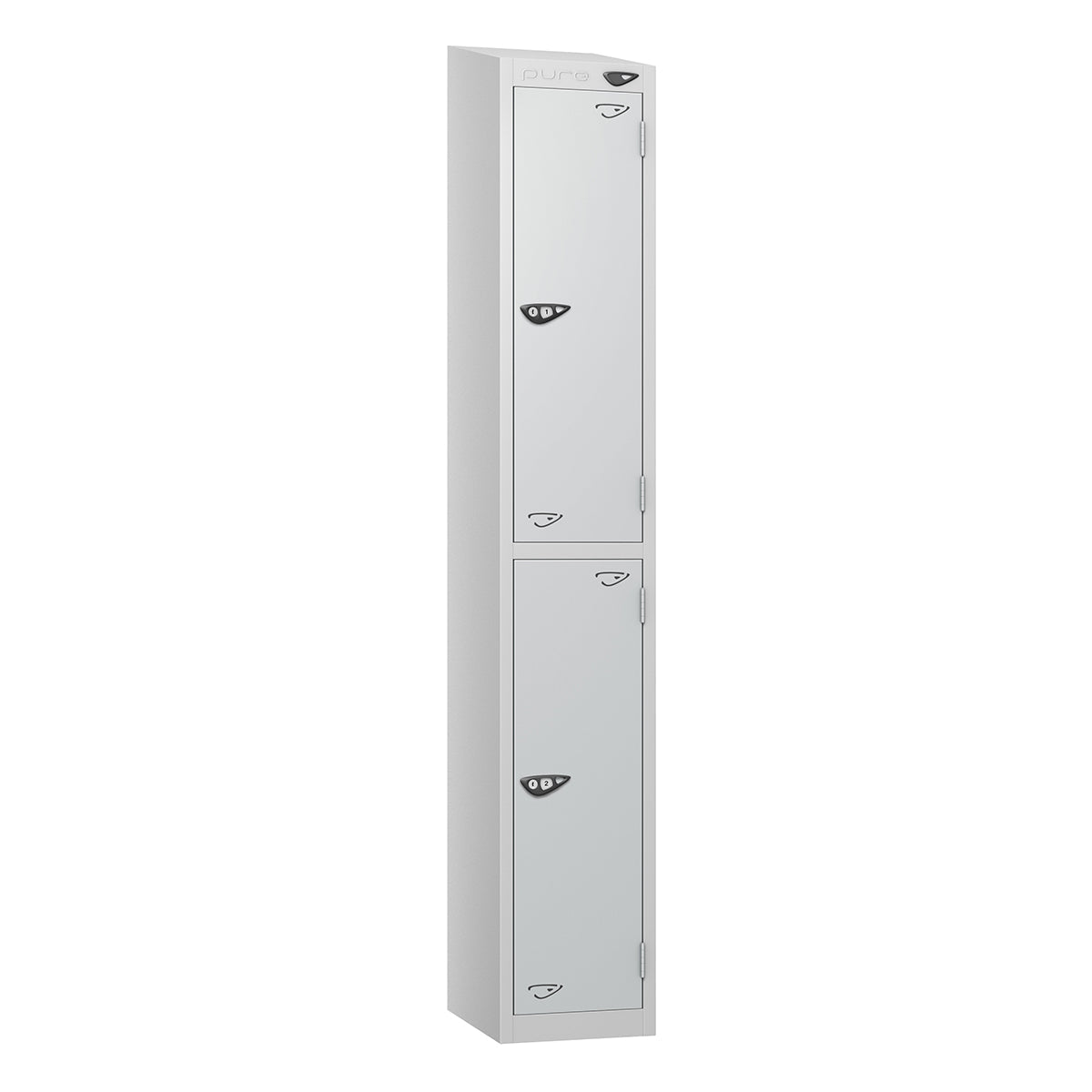 Pure Prime 2 Door Sloping Top Locker H1950/1800xW300xD450mm
