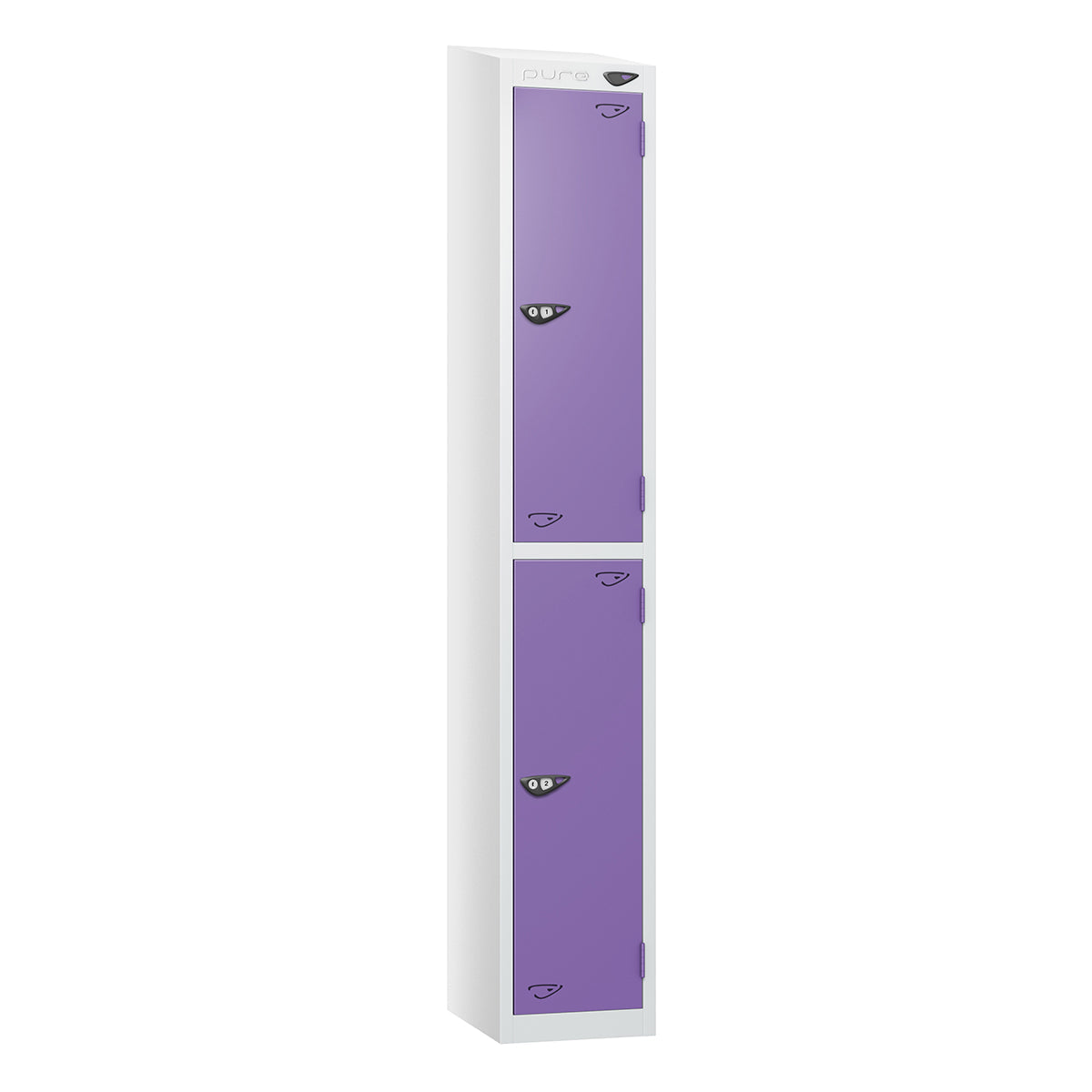 Pure Prime 2 Door Sloping Top Locker H1950/1800xW300xD450mm