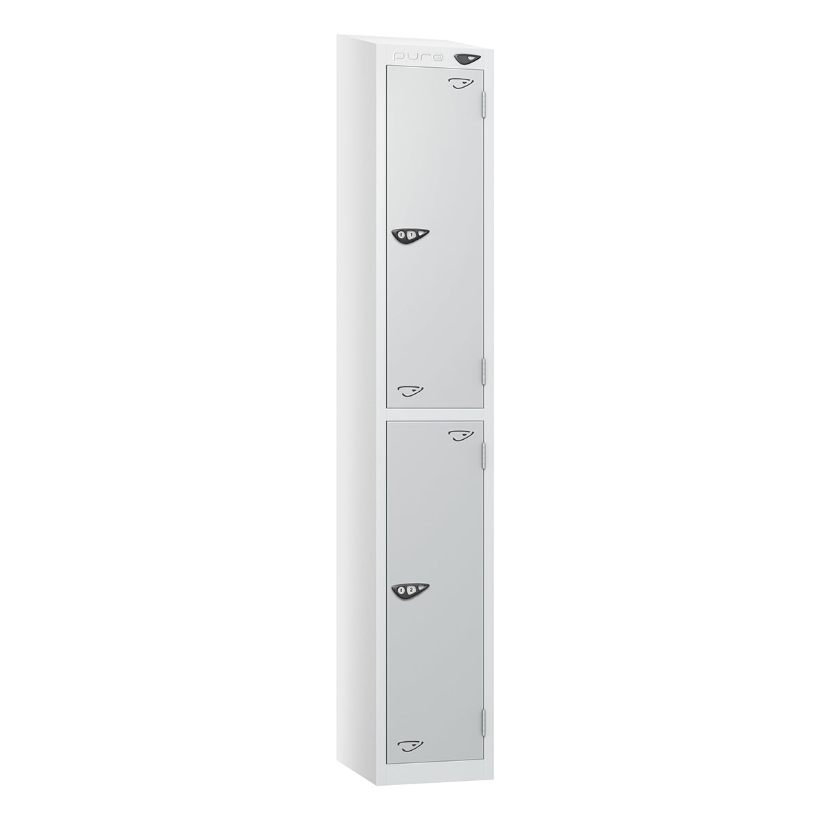 Pure Prime 2 Door Sloping Top Locker H1950/1800xW300xD450mm