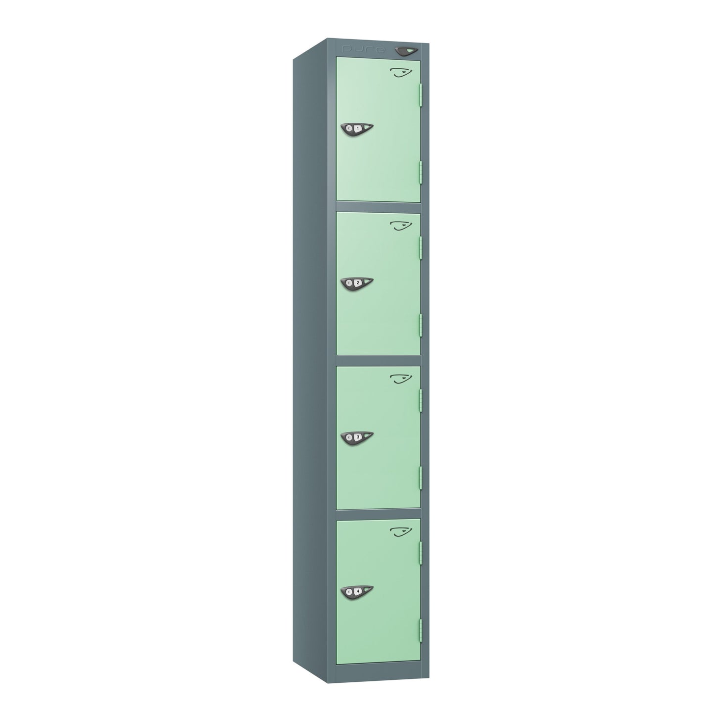Pure Prime 4 Door Locker H1800xW380xD450mm