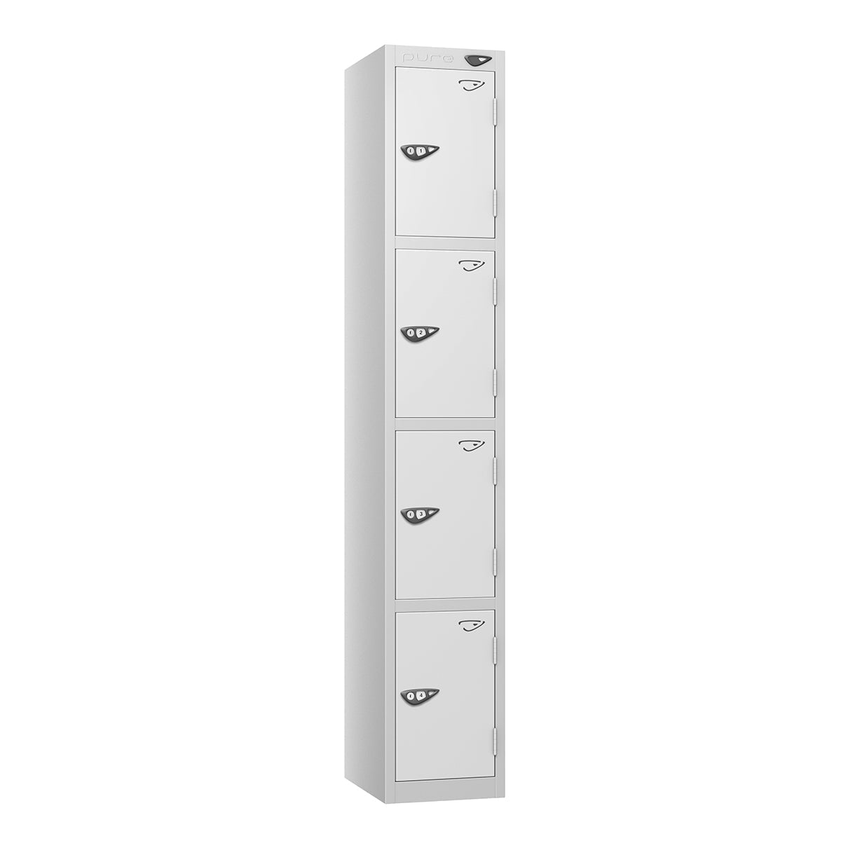 Pure Prime 4 Door Locker H1800xW380xD450mm