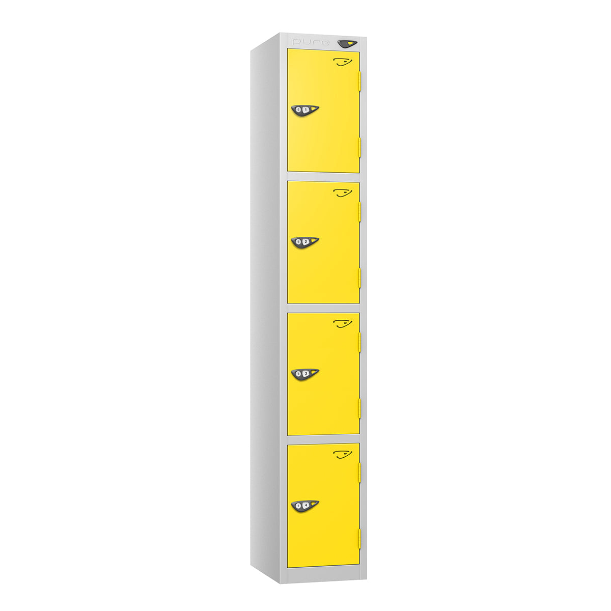 Pure Prime 4 Door Locker H1800xW380xD450mm