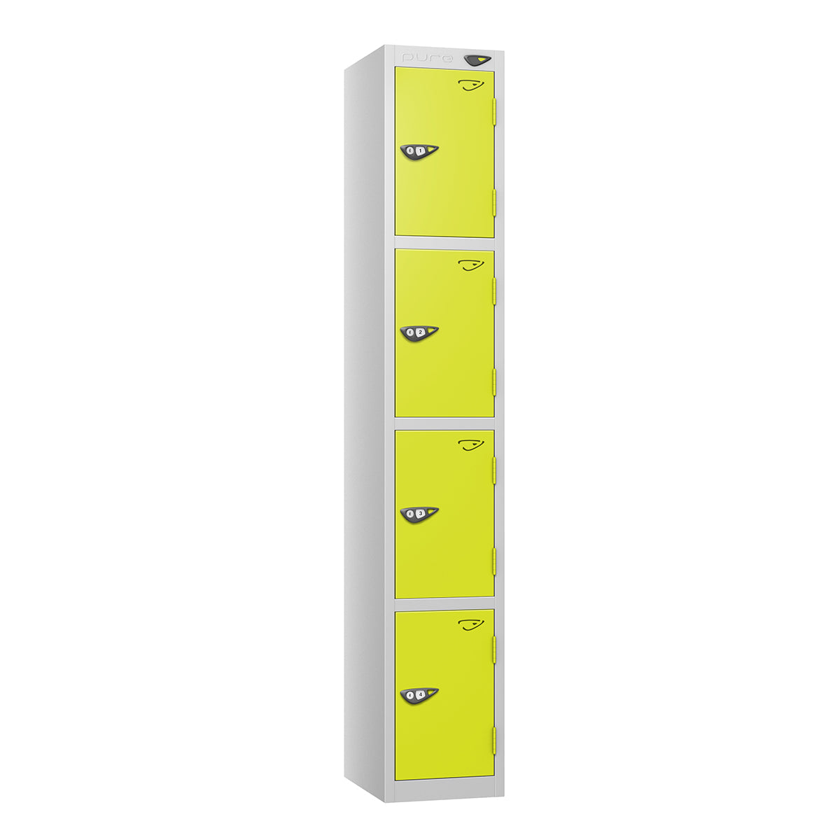 Pure Prime 4 Door Locker H1800xW380xD450mm