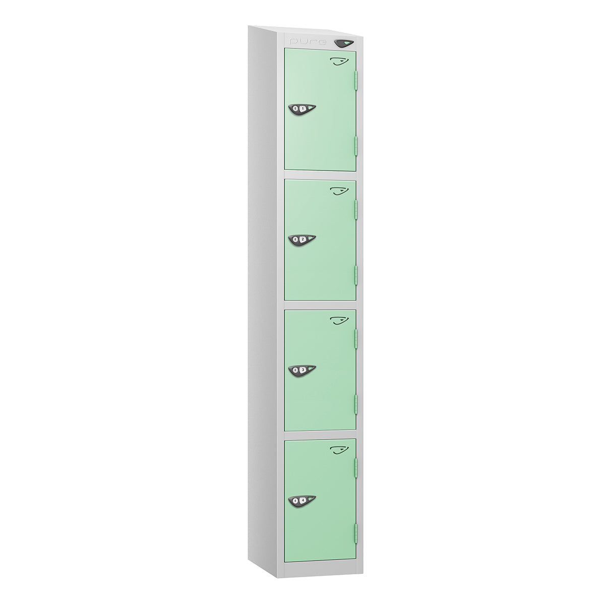 Pure Prime 4 Door Sloping Top Locker H1950/1800xW300xD380mm