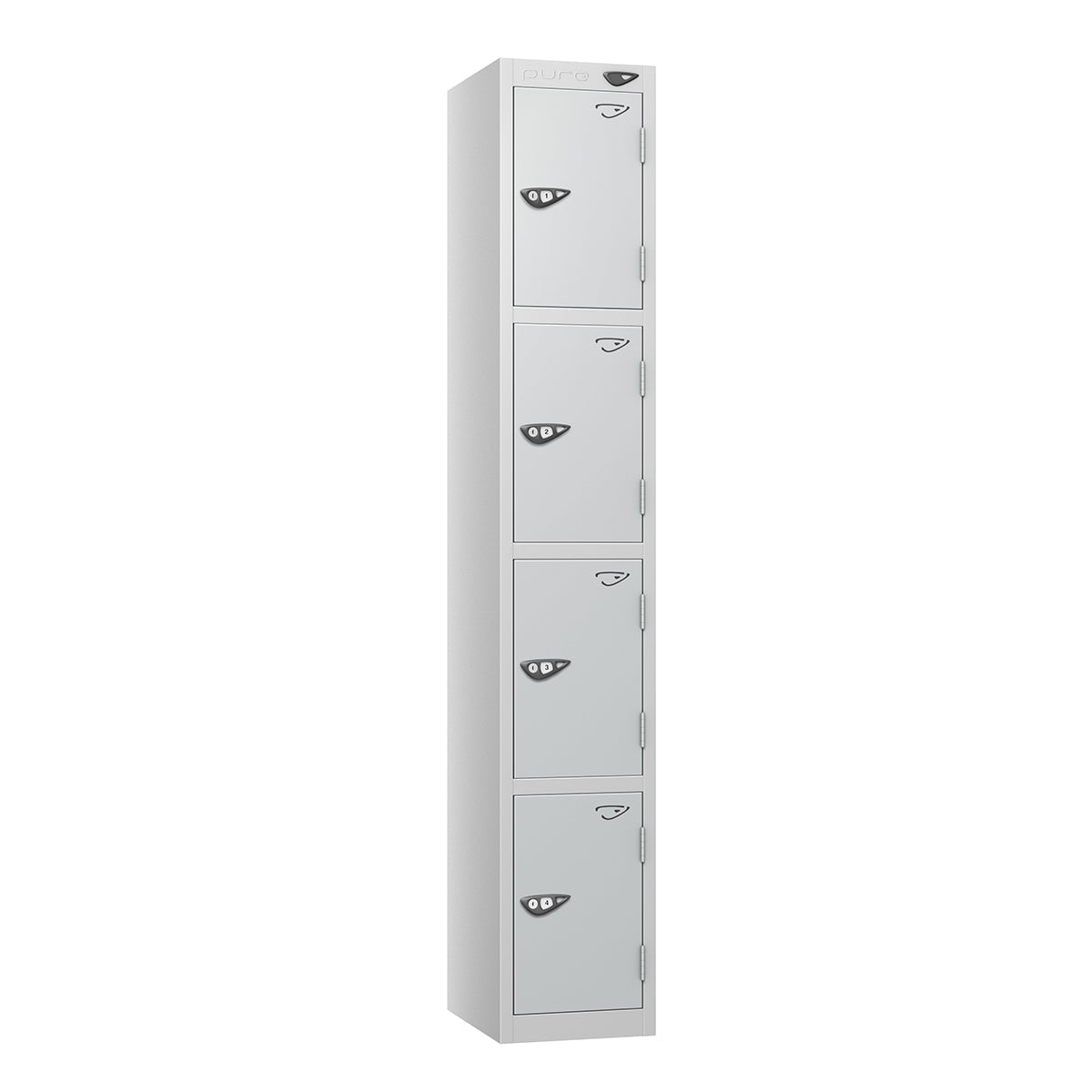 Pure Prime 4 Door Locker H1800xW380xD450mm