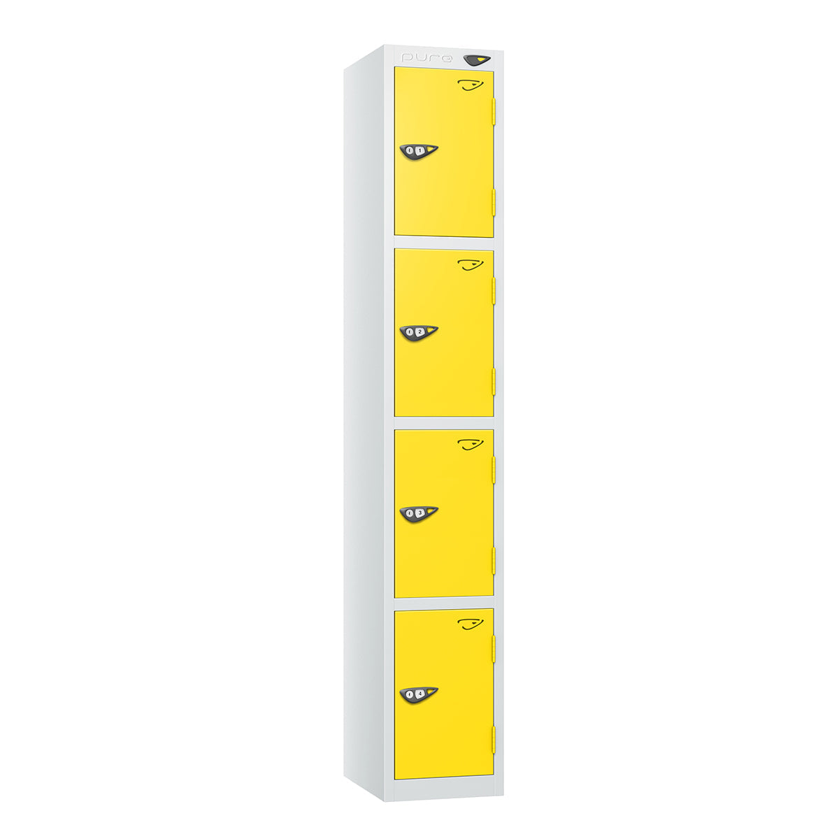 Pure Prime 4 Door Locker H1800xW380xD450mm