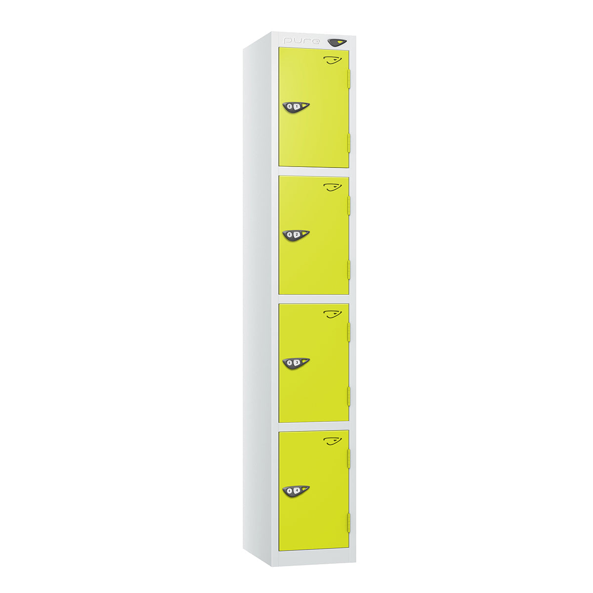 Pure Prime 4 Door Locker H1800xW380xD450mm