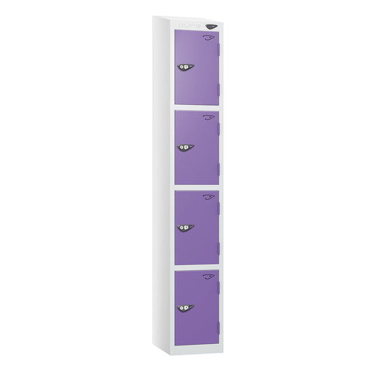 Pure Prime 4 Door Sloping Top Locker H1950/1800xW300xD450mm