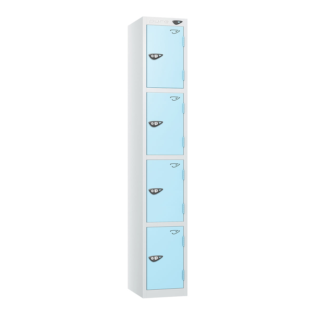 Pure Prime 4 Door Locker H1800xW380xD450mm