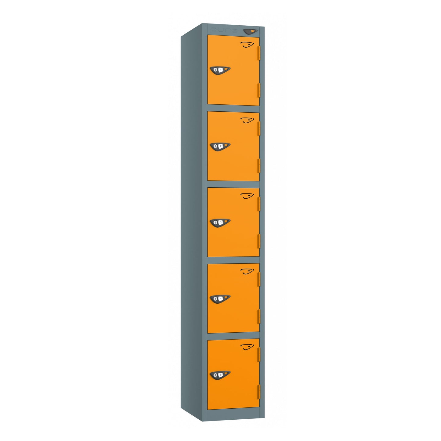 Pure Prime 5 Door Locker H1800xW300xD450mm