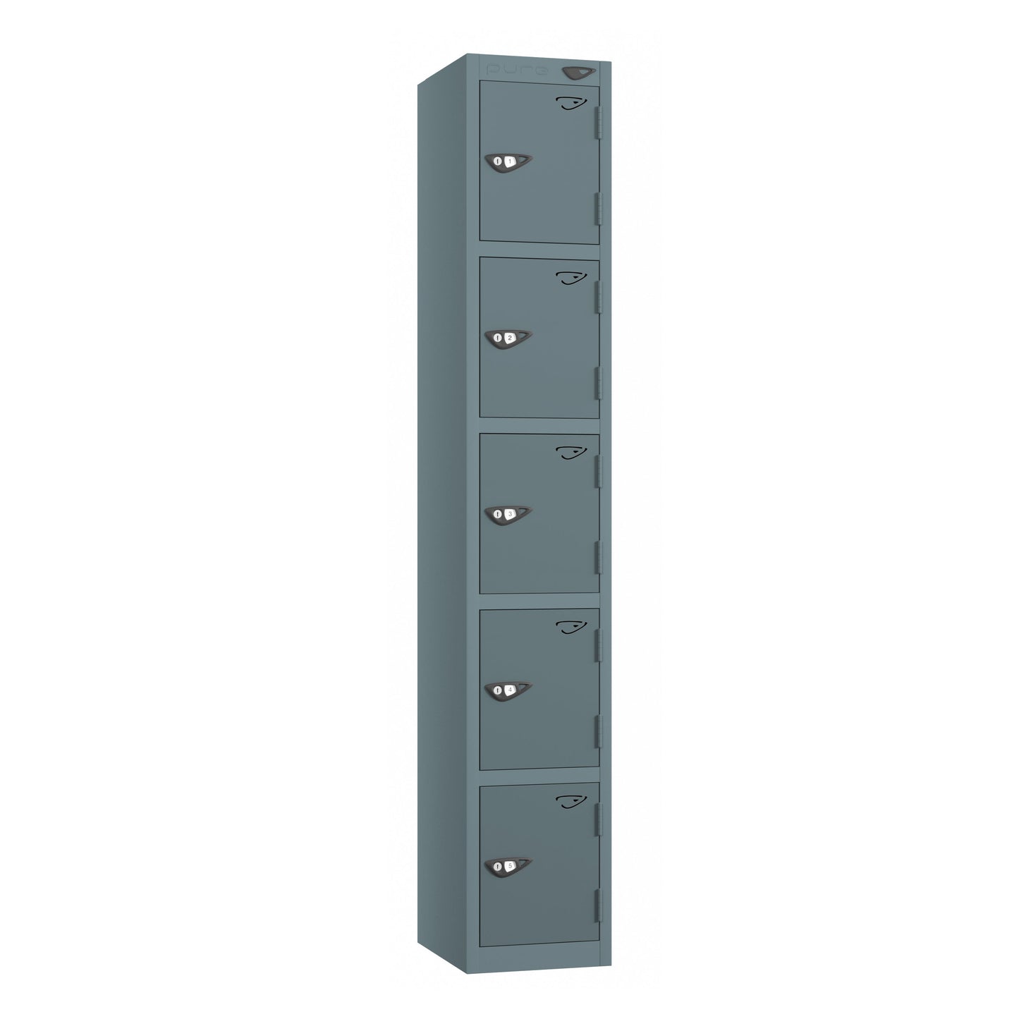 Pure Prime 5 Door Locker H1800xW300xD450mm