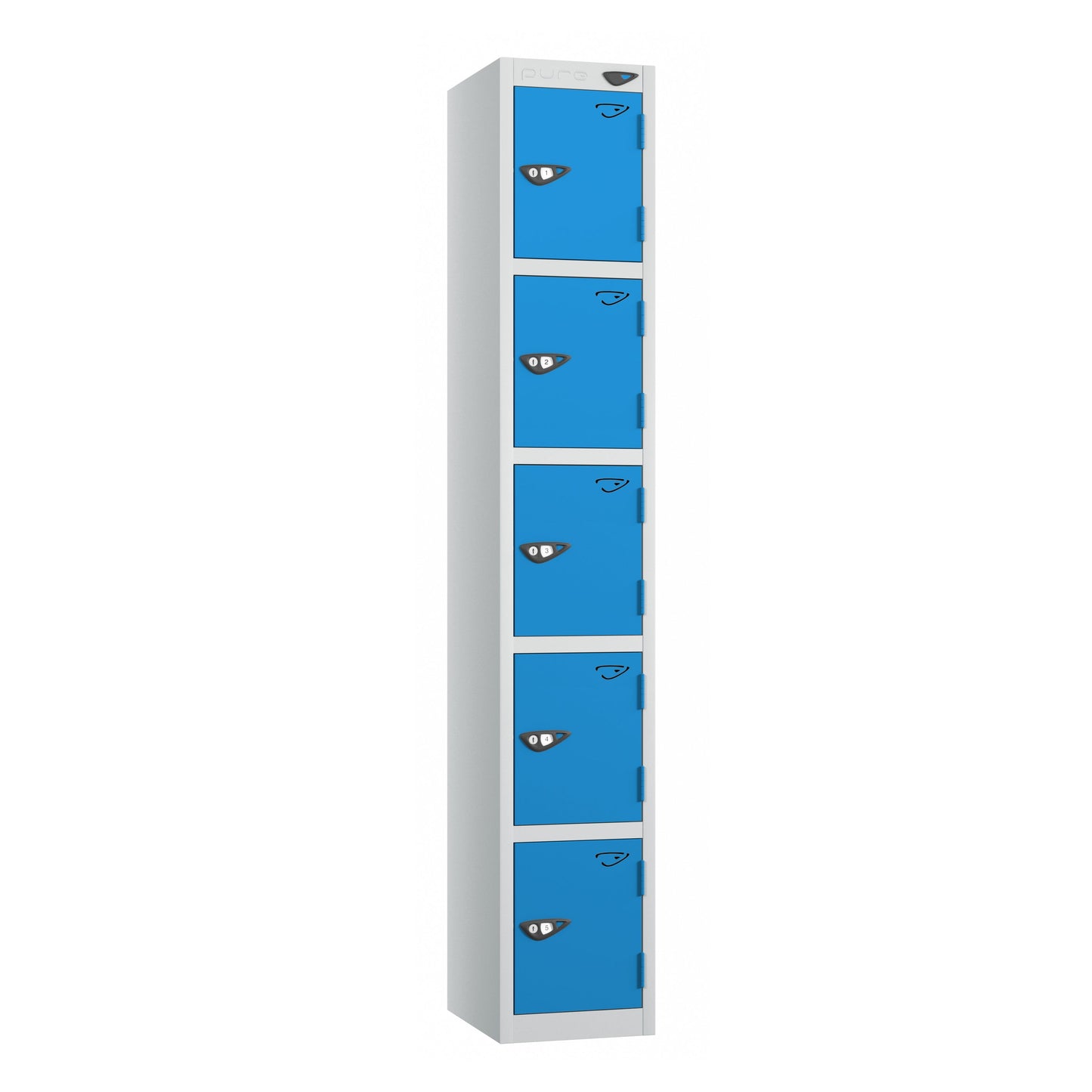 Pure Prime 5 Door Locker H1800xW300xD450mm