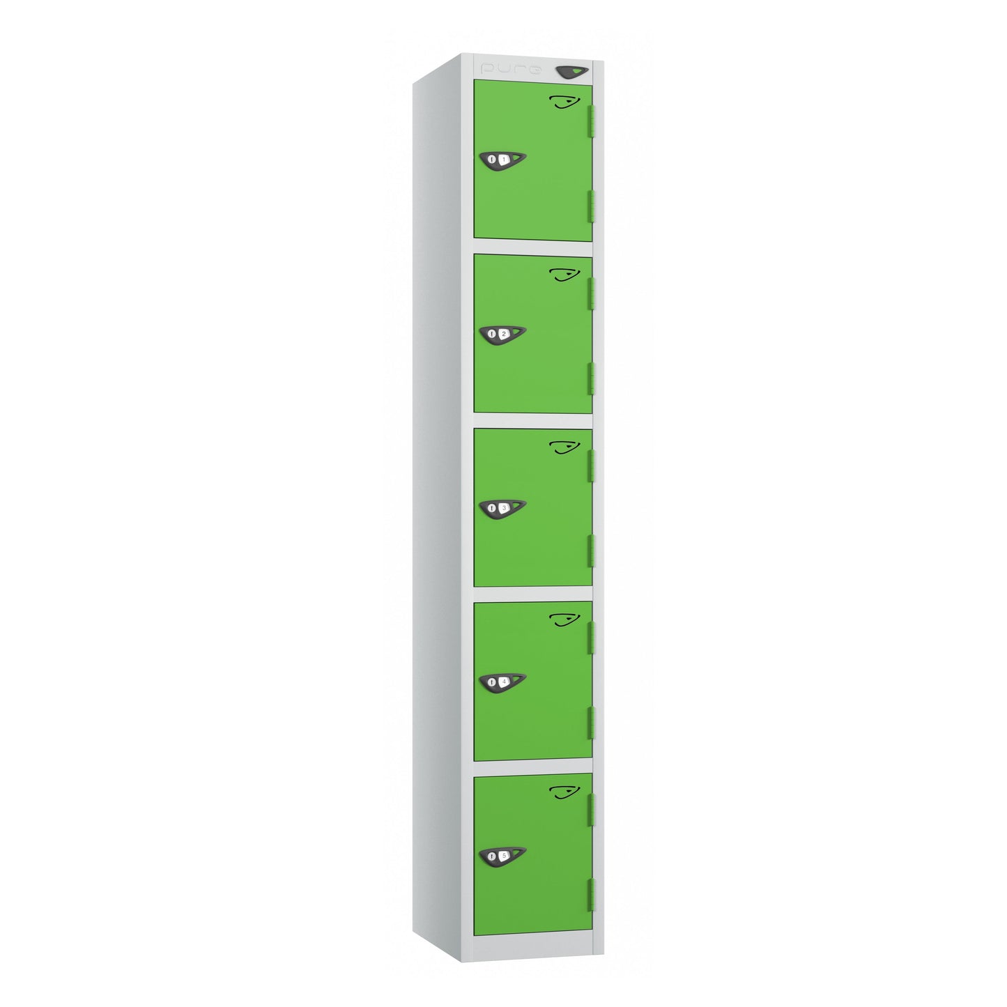 Pure Prime 5 Door Locker H1800xW300xD380mm